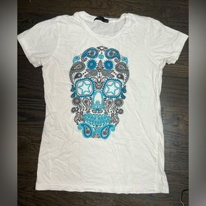 Day of the dead/skull shirt